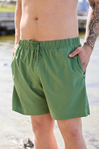Careless Badeshorts herre David badeshorts - Grønn