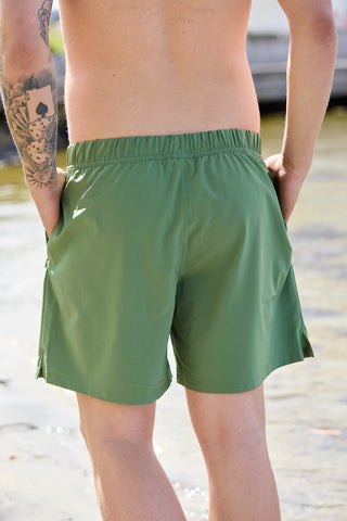 Careless Badeshorts herre David badeshorts - Grønn