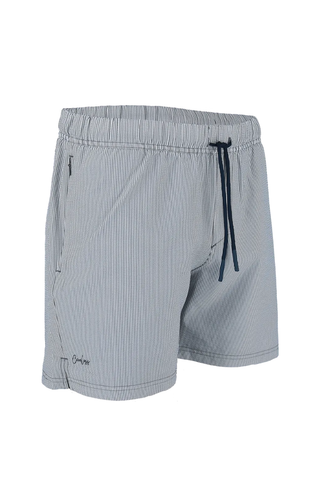 Careless Badeshorts herre David badeshorts - Krepp Mørk blå