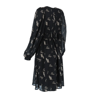 Careless Belle chiffon kjole - Svart