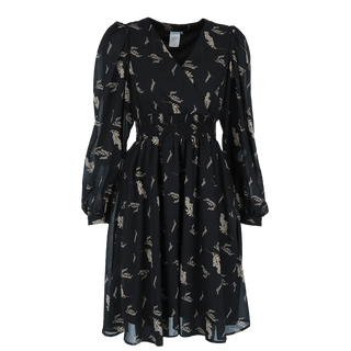 Careless Belle chiffon kjole - Svart