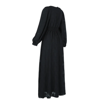 Careless Belle tekstur maxikjole - Svart