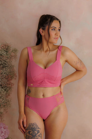 Careless BH Amanda Basic Bra Big Cup - Chateau Rose