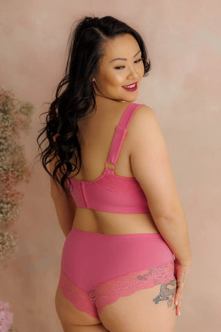 Careless BH Amanda Basic Bra Big Cup - Chateau Rose