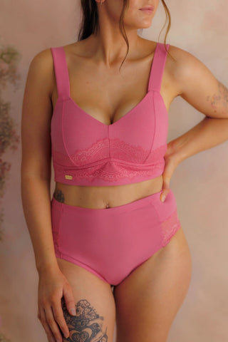 Careless BH Amanda Basic Bra Big Cup - Chateau Rose