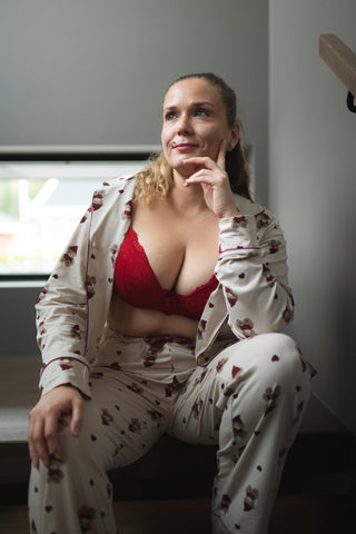Careless BH Ayla Big Cup BH - Rød