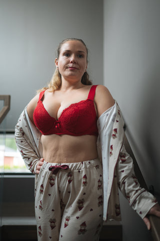 Careless BH Ayla Big Cup BH - Rød