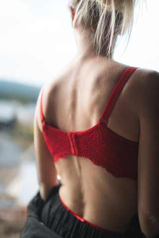 Careless BH Ayla Small Cup BH - Rød
