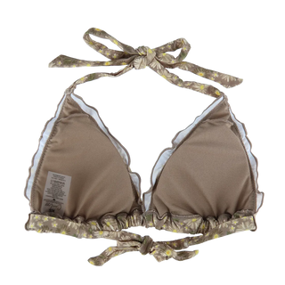 Careless Bikinitopp Cuba Ruffels bikinitopp - Mørk beige - Daisy