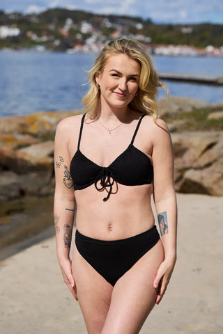 Careless Bikinitopp Maui bikinitopp tekstur - Svart