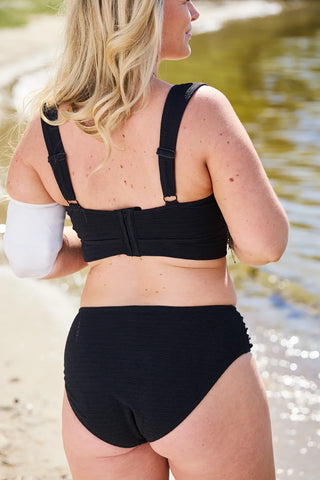 Careless Bikinitopp Miami bikinitopp tekstur - Svart