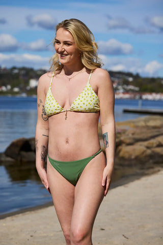 Careless Bikinitopp Split bikinitopp - Gul