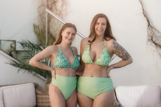 Careless Bikinitruse High Waist Bikini String - Pastellgrønn