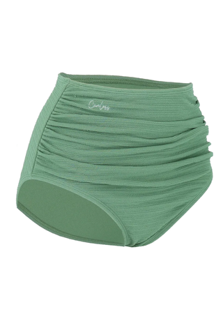 Careless Bikinitruse High waist bikinitruse - Tekstur grønn