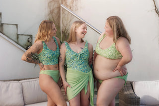 Careless Bikinitruse Mid Waist Bikini String - Pastellgrønn