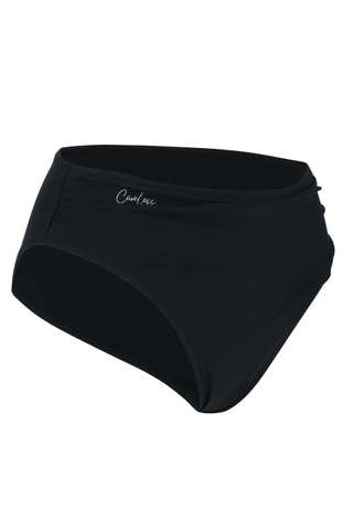 Careless Bikinitruse Mid Waist bikinitruse - Svart