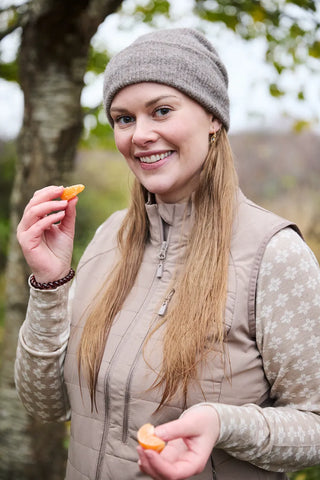 Careless Bislingen vest - Beige