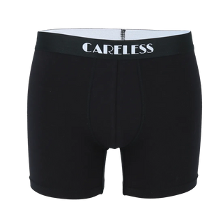 Careless Boksershorts Lukas Boksershorts long 2 pk - Svart/svart