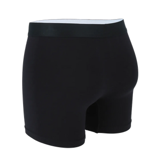 Careless Boksershorts Lukas Boksershorts long 2 pk - Svart/svart
