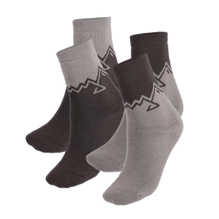 Careless Brandbu Ullsokk 2pk - Brun / beige