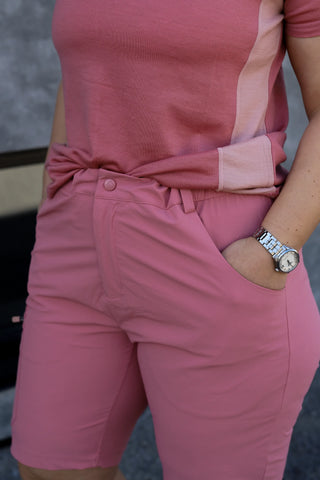 Careless Brandbukampen turshorts dame - Dusty rose