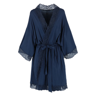 Careless Cala kimono - Mørk blå