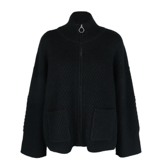 Careless Cardigan Katinka strikket cardigan - Svart