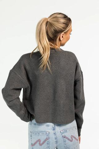 Careless Cardigan Lene Cardigan - Grå