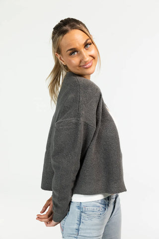 Careless Cardigan Lene Cardigan - Grå