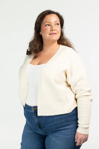 Careless Cardigan Lene Cardigan - Hvit