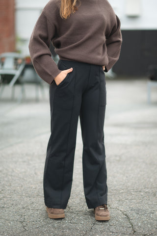 Careless Comfy dressbukse - Svart