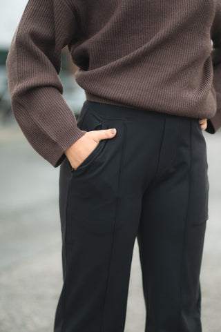 Careless Comfy dressbukse - Svart