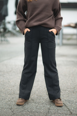 Careless Comfy dressbukse - Svart