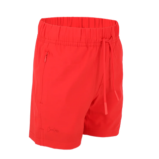 Careless David badeshorts Kids - Flame scarlett