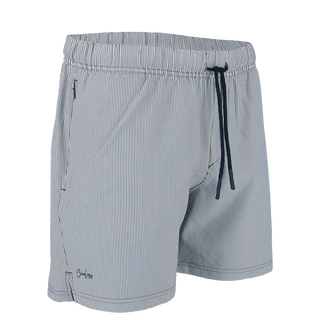 Careless David badeshorts - Krepp Mørk blå