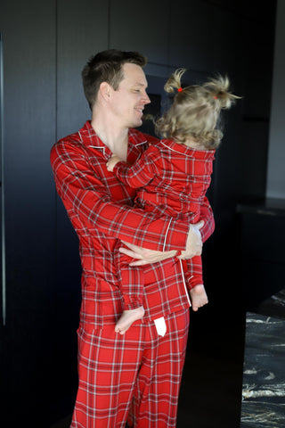 Careless Dreamy pysj unisex sett - Plaid
