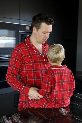 Careless Dreamy pysj unisex sett - Plaid