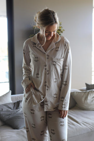 Careless Dreamy pysj unisex sett - Teddy