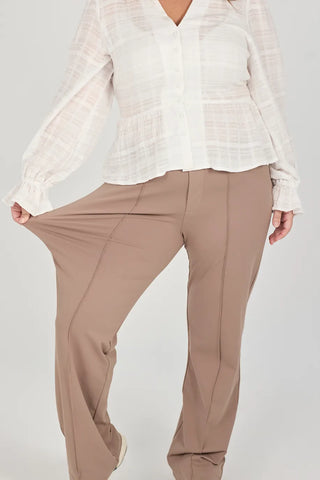 Careless Dressbukse - Beige