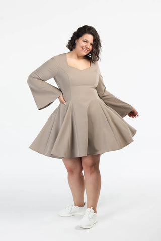 Careless Emma kjole - Beige