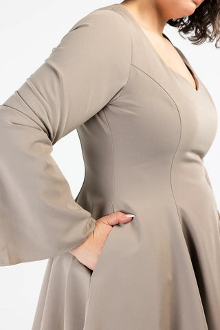 Careless Emma kjole - Beige