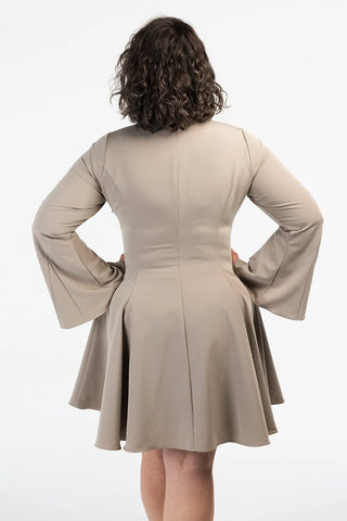 Careless Emma kjole - Beige