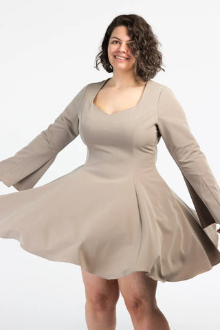 Careless Emma kjole - Beige