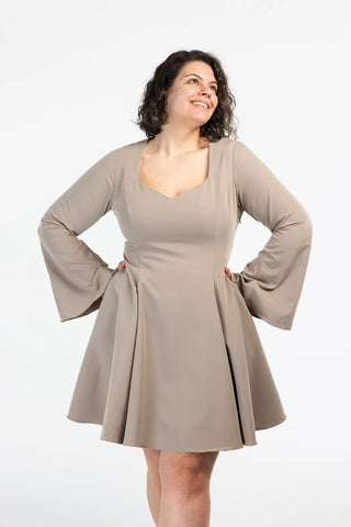 Careless Emma kjole - Beige