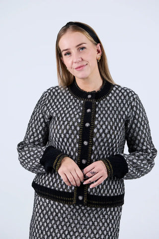 Careless Eva jakke - Grå m/svart