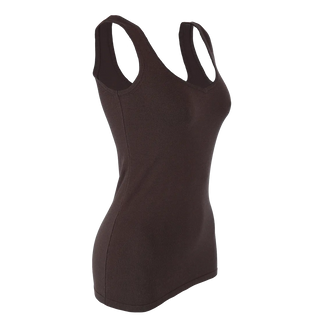 Careless Eva lang topp - Brun