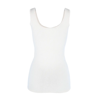 Careless Eva lang topp - Kremhvit