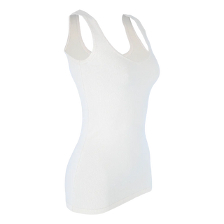 Careless Eva lang topp - Kremhvit