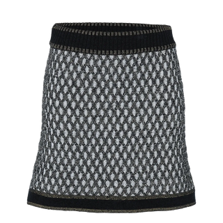 Careless Eva skjørt - Grå m/svart