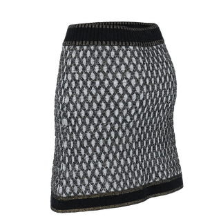 Careless Eva skjørt - Grå m/svart